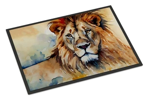 NEW Lion Doormat Front Door Mat Indoor Outdoor Rugs for Entryway, Non Slip Washable Low Pile, 18H X 27W NEW Lion Doormat Front Door Mat Indoor Outdoor Rugs for Entryway, Non Slip Washable Low Pile, 18H X 27W