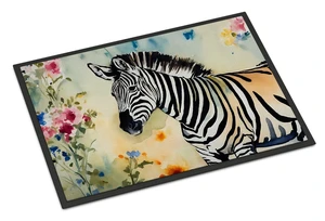 NEW Zebra Doormat Front Door Mat Indoor Outdoor Rugs for Entryway, Non Slip Washable Low Pile, 18H X 27W NEW Zebra Doormat Front Door Mat Indoor Outdoor Rugs for Entryway, Non Slip Washable Low Pile, 18H X 27W