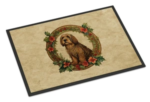 NEW Otterhound Christmas Flowers Doormat Front Door Mat Indoor Outdoor Rugs for Entryway, Non Slip Washable Low Pile, 18H X 27W NEW Otterhound Christmas Flowers Doormat Front Door Mat Indoor Outdoor Rugs for Entryway, Non Slip Washable Low Pile, 18H X 27W