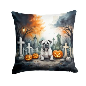 Boxer Spooky Halloween Throw Pillow Machine Washable, Indoor Outdoor Decorative Pillow for Couch, Bed or Patio, 18Hx18W Boxer Spooky Halloween Throw Pillow Machine Washable, Indoor Outdoor Decorative Pillow for Couch, Bed or Patio, 18Hx18W
