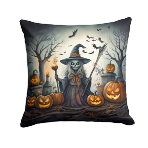 Witch Spooky Halloween Throw Pillow Machine Washable, Indoor Outdoor Decorative Pillow for Couch, Bed or Patio, 18Hx18W Witch Spooky Halloween Throw Pillow Machine Washable, Indoor Outdoor Decorative Pillow for Couch, Bed or Patio, 18Hx18W