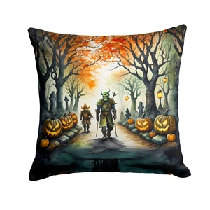 Orcs Spooky Halloween Throw Pillow Machine Washable, Indoor Outdoor Decorative Pillow for Couch, Bed or Patio, 18Hx18W Orcs Spooky Halloween Throw Pillow Machine Washable, Indoor Outdoor Decorative Pillow for Couch, Bed or Patio, 18Hx18W