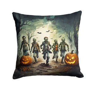 Zombies Spooky Halloween Throw Pillow Machine Washable, Indoor Outdoor Decorative Pillow for Couch, Bed or Patio, 18Hx18W Zombies Spooky Halloween Throw Pillow Machine Washable, Indoor Outdoor Decorative Pillow for Couch, Bed or Patio, 18Hx18W