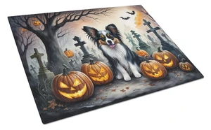 NEW Papillon Spooky Halloween Glass Cutting Board Decorative Tempered Glass Kitchen Cutting and Serving Board Large Size Choppin NEW Papillon Spooky Halloween Glass Cutting Board Decorative Tempered Glass Kitchen Cutting and Serving Board Large Size Choppin