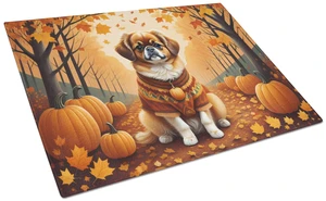 NEW Tibetan Spaniel Fall Glass Cutting Board Decorative Tempered Glass Kitchen Cutting and Serving Board Large Size Chopping Boa NEW Tibetan Spaniel Fall Glass Cutting Board Decorative Tempered Glass Kitchen Cutting and Serving Board Large Size Chopping Boa