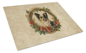 NEW Papillon Christmas Flowers Glass Cutting Board Decorative Tempered Glass Kitchen Cutting and Serving Board Large Size Choppi NEW Papillon Christmas Flowers Glass Cutting Board Decorative Tempered Glass Kitchen Cutting and Serving Board Large Size Choppi