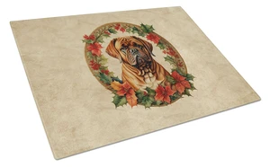 NEW Dogue de Bordeaux Christmas Flowers Glass Cutting Board Decorative Tempered Glass Kitchen Cutting and Serving Board Large Si NEW Dogue de Bordeaux Christmas Flowers Glass Cutting Board Decorative Tempered Glass Kitchen Cutting and Serving Board Large Si