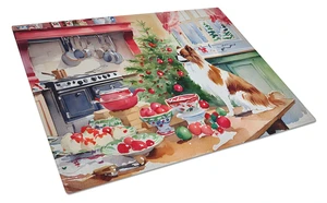 NEW Japanese Chin Christmas Cookies Glass Cutting Board Decorative Tempered Glass Kitchen Cutting and Serving Board Large Size C NEW Japanese Chin Christmas Cookies Glass Cutting Board Decorative Tempered Glass Kitchen Cutting and Serving Board Large Size C