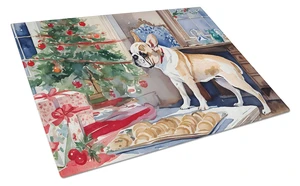 NEW French Bulldog Christmas Cookies Glass Cutting Board Decorative Tempered Glass Kitchen Cutting and Serving Board Large Size NEW French Bulldog Christmas Cookies Glass Cutting Board Decorative Tempered Glass Kitchen Cutting and Serving Board Large Size