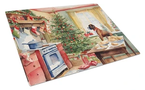 NEW Boxer Christmas Cookies Glass Cutting Board Decorative Tempered Glass Kitchen Cutting and Serving Board Large Size Chopping NEW Boxer Christmas Cookies Glass Cutting Board Decorative Tempered Glass Kitchen Cutting and Serving Board Large Size Chopping