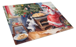 NEW Japanese Chin Christmas Cookies Glass Cutting Board Decorative Tempered Glass Kitchen Cutting and Serving Board Large Size C