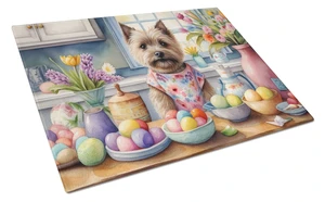 NEW Decorating Easter Cairn Terrier Glass Cutting Board Decorative Tempered Glass Kitchen Cutting and Serving Board Large Size C NEW Decorating Easter Cairn Terrier Glass Cutting Board Decorative Tempered Glass Kitchen Cutting and Serving Board Large Size C