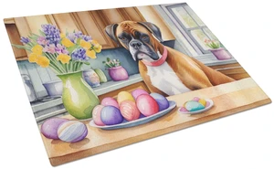 NEW Decorating Easter Boxer Glass Cutting Board Decorative Tempered Glass Kitchen Cutting and Serving Board Large Size Chopping NEW Decorating Easter Boxer Glass Cutting Board Decorative Tempered Glass Kitchen Cutting and Serving Board Large Size Chopping