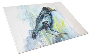 NEW Burnt Corn Crow Glass Cutting Board Decorative Tempered Glass Kitchen Cutting and Serving Board Large Size Chopping Board NEW Burnt Corn Crow Glass Cutting Board Decorative Tempered Glass Kitchen Cutting and Serving Board Large Size Chopping Board