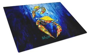 NEW Crab Fair Glass Cutting Board Decorative Tempered Glass Kitchen Cutting and Serving Board Large Size Chopping Board NEW Crab Fair Glass Cutting Board Decorative Tempered Glass Kitchen Cutting and Serving Board Large Size Chopping Board