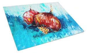 NEW Onion Funions Glass Cutting Board Decorative Tempered Glass Kitchen Cutting and Serving Board Large Size Chopping Board