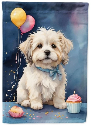 Coton De Tulear Happy Birthday Garden Flag Mailbox Flag Decorative Yard Flag Banner Outside Patio Artwork Yard Flower Beds, Gard Coton De Tulear Happy Birthday Garden Flag Mailbox Flag Decorative Yard Flag Banner Outside Patio Artwork Yard Flower Beds, Gard