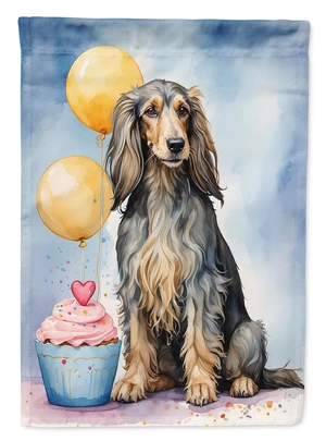 Afghan Hound Happy Birthday Garden Flag Mailbox Flag Decorative Yard Flag Banner Outside Patio Artwork Yard Flower Beds, Garden Afghan Hound Happy Birthday Garden Flag Mailbox Flag Decorative Yard Flag Banner Outside Patio Artwork Yard Flower Beds, Garden
