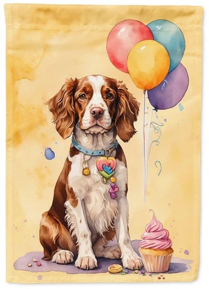 Welsh Springer Spaniel Happy Birthday Garden Flag Mailbox Flag Decorative Yard Flag Banner Outside Patio Artwork Yard Flower Bed Welsh Springer Spaniel Happy Birthday Garden Flag Mailbox Flag Decorative Yard Flag Banner Outside Patio Artwork Yard Flower Bed