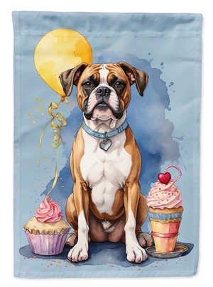 Boxer Happy Birthday Garden Flag Mailbox Flag Decorative Yard Flag Banner Outside Patio Artwork Yard Flower Beds, Garden Size, M Boxer Happy Birthday Garden Flag Mailbox Flag Decorative Yard Flag Banner Outside Patio Artwork Yard Flower Beds, Garden Size, M