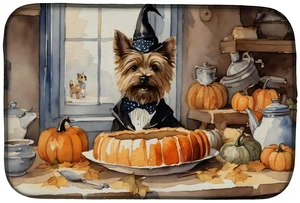 Cairn Terrier Fall Kitchen Pumpkins Dish Drying Mat Absorbent Dish Drying Mat Pad for Kitchen Counter Dish Drainer Mat for Count Cairn Terrier Fall Kitchen Pumpkins Dish Drying Mat Absorbent Dish Drying Mat Pad for Kitchen Counter Dish Drainer Mat for Count