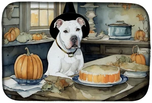 Pit Bull Terrier Fall Kitchen Pumpkins Dish Drying Mat Absorbent Dish Drying Mat Pad for Kitchen Counter Dish Drainer Mat for Co Pit Bull Terrier Fall Kitchen Pumpkins Dish Drying Mat Absorbent Dish Drying Mat Pad for Kitchen Counter Dish Drainer Mat for Co