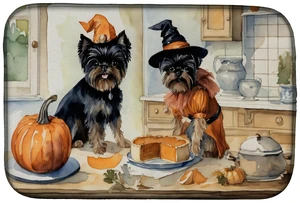 Affenpinscher Fall Kitchen Pumpkins Dish Drying Mat Absorbent Dish Drying Mat Pad for Kitchen Counter Dish Drainer Mat for Count Affenpinscher Fall Kitchen Pumpkins Dish Drying Mat Absorbent Dish Drying Mat Pad for Kitchen Counter Dish Drainer Mat for Count