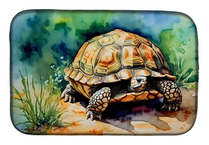 Turtles Tortoises Dish Drying Mat Absorbent Dish Drying Mat Pad for Kitchen Counter Dish Drainer Mat for Countertop, 14 x 21", M Turtles Tortoises Dish Drying Mat Absorbent Dish Drying Mat Pad for Kitchen Counter Dish Drainer Mat for Countertop, 14 x 21", M