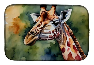 Giraffe Dish Drying Mat Absorbent Dish Drying Mat Pad for Kitchen Counter Dish Drainer Mat for Countertop, 14 x 21", Multicolor Giraffe Dish Drying Mat Absorbent Dish Drying Mat Pad for Kitchen Counter Dish Drainer Mat for Countertop, 14 x 21", Multicolor