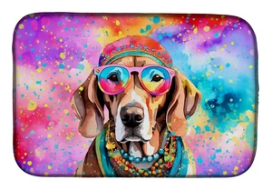 Weimaraner Hippie Dawg Dish Drying Mat Absorbent Dish Drying Mat Pad for Kitchen Counter Dish Drainer Mat for Countertop, 14 x 2 Weimaraner Hippie Dawg Dish Drying Mat Absorbent Dish Drying Mat Pad for Kitchen Counter Dish Drainer Mat for Countertop, 14 x 2