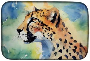 Cheetah Dish Drying Mat Absorbent Dish Drying Mat Pad for Kitchen Counter Dish Drainer Mat for Countertop, 14 x 21", Multicolor Cheetah Dish Drying Mat Absorbent Dish Drying Mat Pad for Kitchen Counter Dish Drainer Mat for Countertop, 14 x 21", Multicolor