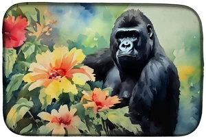 Gorilla Dish Drying Mat Absorbent Dish Drying Mat Pad for Kitchen Counter Dish Drainer Mat for Countertop, 14 x 21", Multicolor Gorilla Dish Drying Mat Absorbent Dish Drying Mat Pad for Kitchen Counter Dish Drainer Mat for Countertop, 14 x 21", Multicolor