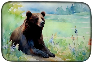 American Black Bear Dish Drying Mat Absorbent Dish Drying Mat Pad for Kitchen Counter Dish Drainer Mat for Countertop, 14 x 21", American Black Bear Dish Drying Mat Absorbent Dish Drying Mat Pad for Kitchen Counter Dish Drainer Mat for Countertop, 14 x 21",