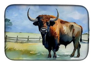 American Bison Dish Drying Mat Absorbent Dish Drying Mat Pad for Kitchen Counter Dish Drainer Mat for Countertop, 14 x 21", Mult American Bison Dish Drying Mat Absorbent Dish Drying Mat Pad for Kitchen Counter Dish Drainer Mat for Countertop, 14 x 21", Mult