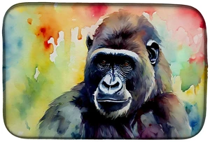 Gorilla Dish Drying Mat Absorbent Dish Drying Mat Pad for Kitchen Counter Dish Drainer Mat for Countertop, 14 x 21", Multicolor Gorilla Dish Drying Mat Absorbent Dish Drying Mat Pad for Kitchen Counter Dish Drainer Mat for Countertop, 14 x 21", Multicolor