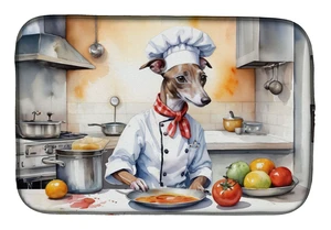 Italian Greyhound The Chef Dish Drying Mat Absorbent Dish Drying Mat Pad for Kitchen Counter Dish Drainer Mat for Countertop, 14 Italian Greyhound The Chef Dish Drying Mat Absorbent Dish Drying Mat Pad for Kitchen Counter Dish Drainer Mat for Countertop, 14