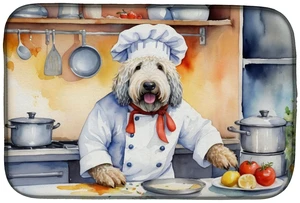 Komondor The Chef Dish Drying Mat Absorbent Dish Drying Mat Pad for Kitchen Counter Dish Drainer Mat for Countertop, 14 x 21", M Komondor The Chef Dish Drying Mat Absorbent Dish Drying Mat Pad for Kitchen Counter Dish Drainer Mat for Countertop, 14 x 21", M