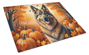 NEW Belgian Tervuren Fall Glass Cutting Board Decorative Tempered Glass Kitchen Cutting and Serving Board Large Size Chopping Bo NEW Belgian Tervuren Fall Glass Cutting Board Decorative Tempered Glass Kitchen Cutting and Serving Board Large Size Chopping Bo