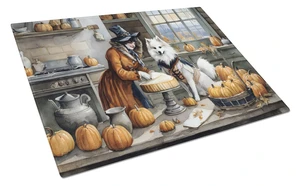 NEW American Eskimo Fall Kitchen Pumpkins Glass Cutting Board Decorative Tempered Glass Kitchen Cutting and Serving Board Large NEW American Eskimo Fall Kitchen Pumpkins Glass Cutting Board Decorative Tempered Glass Kitchen Cutting and Serving Board Large