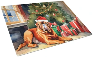 NEW Dogue de Bordeaux Cozy Christmas Glass Cutting Board Decorative Tempered Glass Kitchen Cutting and Serving Board Large Size NEW Dogue de Bordeaux Cozy Christmas Glass Cutting Board Decorative Tempered Glass Kitchen Cutting and Serving Board Large Size