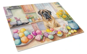 NEW Decorating Easter Mastiff Glass Cutting Board Decorative Tempered Glass Kitchen Cutting and Serving Board Large Size Choppin