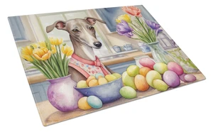 Decorating Easter Italian Greyhound Glass Cutting Board Decorative Tempered Glass Kitchen Cutting and Serving Board Large Size C Decorating Easter Italian Greyhound Glass Cutting Board Decorative Tempered Glass Kitchen Cutting and Serving Board Large Size C