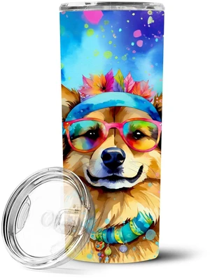 Hippie Dawg Stainless Steel Skinny Tumbler Vacuum Double Walled Reusable Insulated Tumbler Travel Cup for Coffee Cocktails Gift Hippie Dawg Stainless Steel Skinny Tumbler Vacuum Double Walled Reusable Insulated Tumbler Travel Cup for Coffee Cocktails Gift
