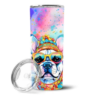 French Bulldog Hippie Dawg Stainless Steel Skinny Tumbler Vacuum Double Walled Reusable Insulated Tumbler Travel Cup for Coffee French Bulldog Hippie Dawg Stainless Steel Skinny Tumbler Vacuum Double Walled Reusable Insulated Tumbler Travel Cup for Coffee