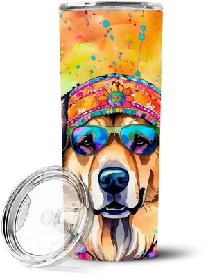 Hippie Dawg Stainless Steel Skinny Tumbler Vacuum Double Walled Reusable Insulated Tumbler Travel Cup for Coffee Cocktails Gift Hippie Dawg Stainless Steel Skinny Tumbler Vacuum Double Walled Reusable Insulated Tumbler Travel Cup for Coffee Cocktails Gift