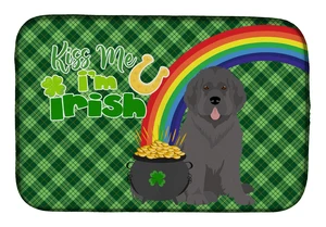 NEW Grey Newfoundland St. Patrick's Day Dish Drying Mat Absorbent Dish Drying Mat Pad for Kitchen Counter Dish Drainer Mat for C NEW Grey Newfoundland St. Patrick's Day Dish Drying Mat Absorbent Dish Drying Mat Pad for Kitchen Counter Dish Drainer Mat for C