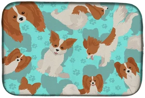 Red and White Papillon Dish Drying Mat Absorbent Dish Drying Mat Pad for Kitchen Counter Dish Drainer Mat for Countertop, 14 x 2 Red and White Papillon Dish Drying Mat Absorbent Dish Drying Mat Pad for Kitchen Counter Dish Drainer Mat for Countertop, 14 x 2