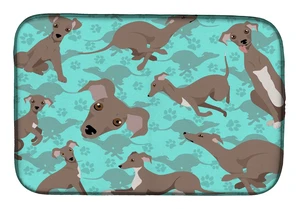Fawn Italian Greyhound Dish Drying Mat Absorbent Dish Drying Mat Pad for Kitchen Counter Dish Drainer Mat for Countertop, 14 x 2 Fawn Italian Greyhound Dish Drying Mat Absorbent Dish Drying Mat Pad for Kitchen Counter Dish Drainer Mat for Countertop, 14 x 2
