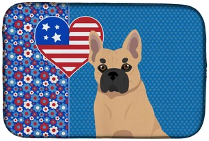 Fawn French Bulldog USA American Dish Drying Mat Absorbent Dish Drying Mat Pad for Kitchen Counter Dish Drainer Mat for Countert Fawn French Bulldog USA American Dish Drying Mat Absorbent Dish Drying Mat Pad for Kitchen Counter Dish Drainer Mat for Countert