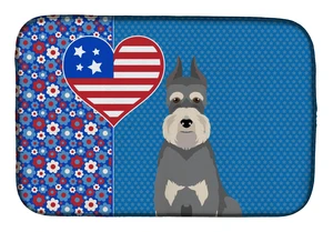 Salt Pepper Schnauzer USA American Dish Drying Mat Absorbent Dish Drying Mat Pad for Kitchen Counter Dish Drainer Mat for Counte Salt Pepper Schnauzer USA American Dish Drying Mat Absorbent Dish Drying Mat Pad for Kitchen Counter Dish Drainer Mat for Counte